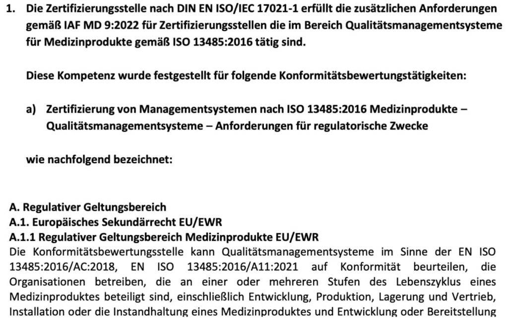 Dakks die deutsche akkreditierungsstelle